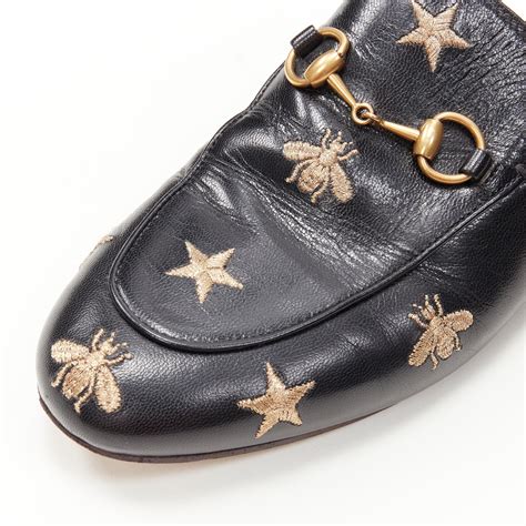 gucci princetown bee loafers|Gucci princetown loafers sale.